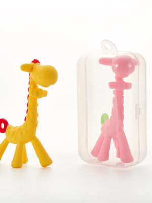Giraffe Toy for Baby Teether Molar Stick
