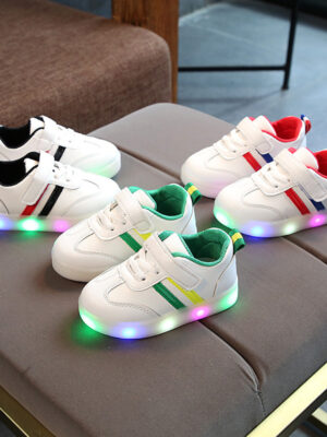 Kimmy White LED Sneakers Shoes