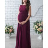 Lace Sleeveless Maternity Dress