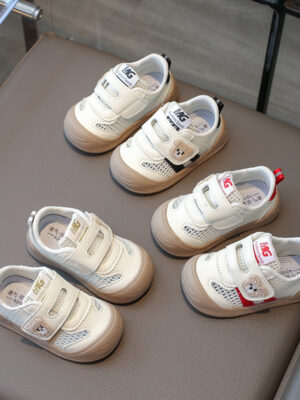 Children's Breathable Mesh Shoes Men's And Women's Soft Bottom Casual